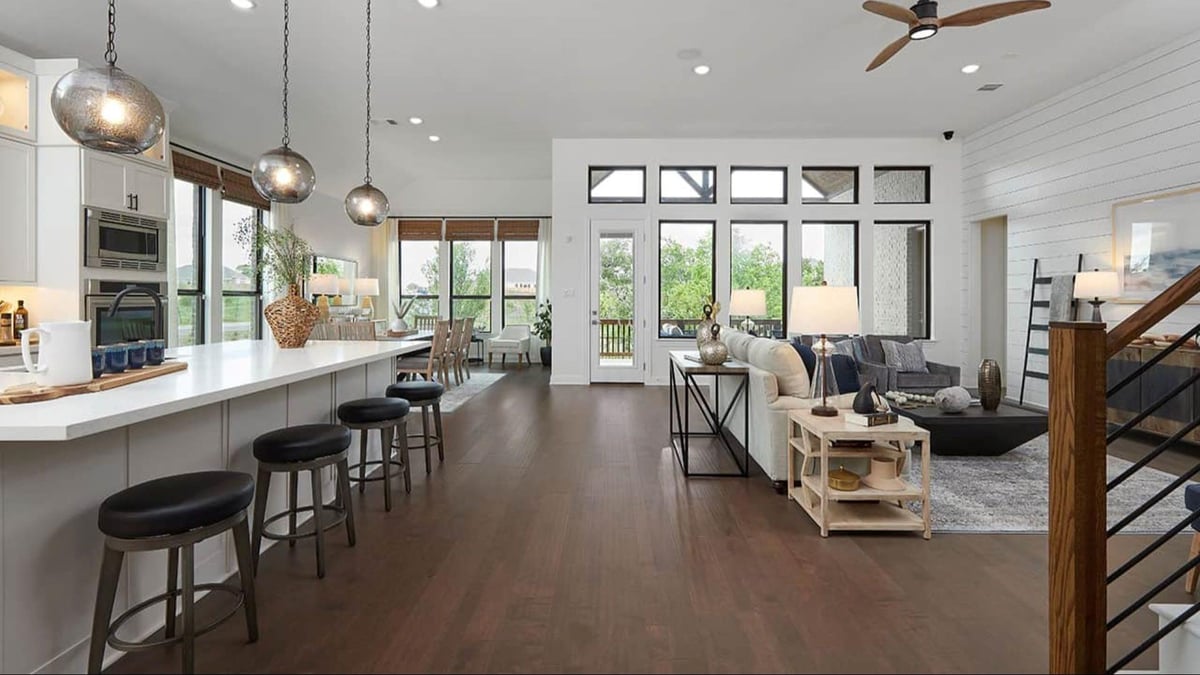 Living area at 123 Constitution Way - 4 bed 3 bath home