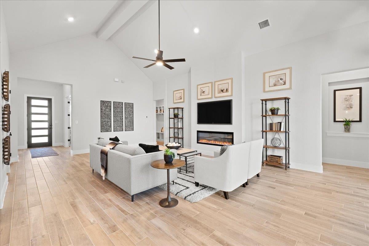 Primary bedroom at 123 Seaside Sparrow Way - 4 bed 2 bath home