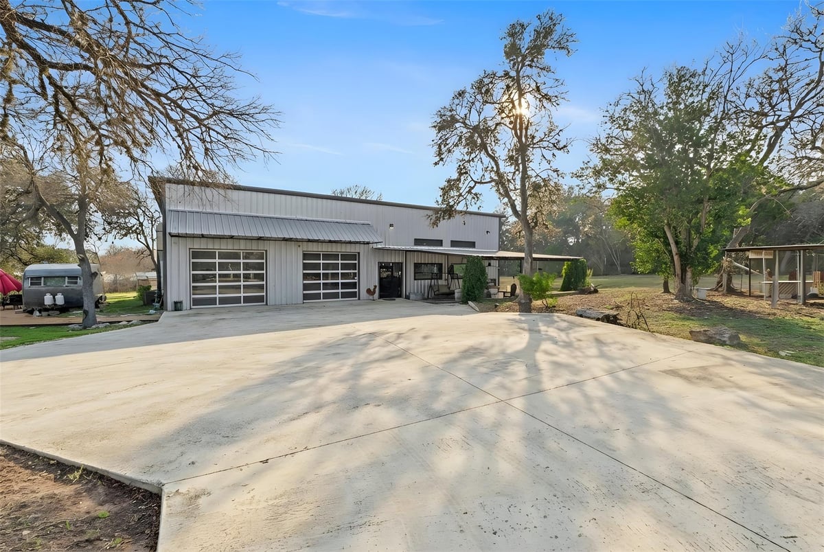 View 12302 Bethel Church Rd in ABS 27 SUR 2 WILSON W 12302 Bethel Church Rd - front exterior - Luxury home in ABS 27 SUR 2 WILSON W, Manchaca, TX