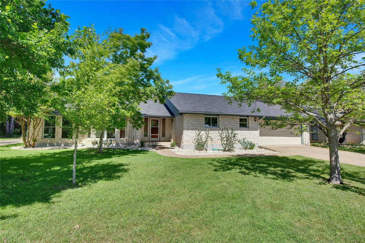 View 12302 Deer Track in Angus Valley 08 12302 Deer Track - front exterior - Luxury home in Angus Valley 08, Austin, TX