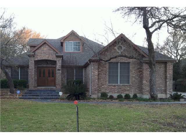 View 12303 Klondike Rush Pt in Parke Sec 03 12303 Klondike Rush Pt - front exterior - Luxury home in Parke Sec 03, Austin, TX