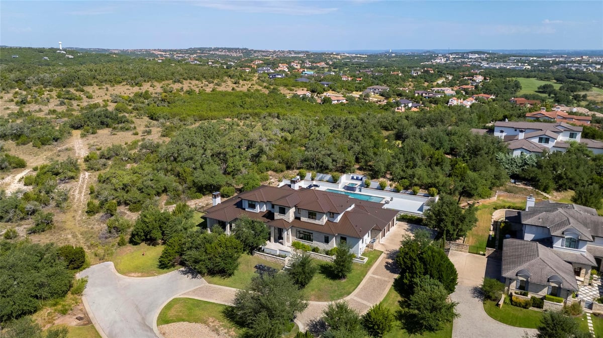 12308 Emory Oak LN - front exterior - Luxury home in Spanish Oaks, Austin, TX