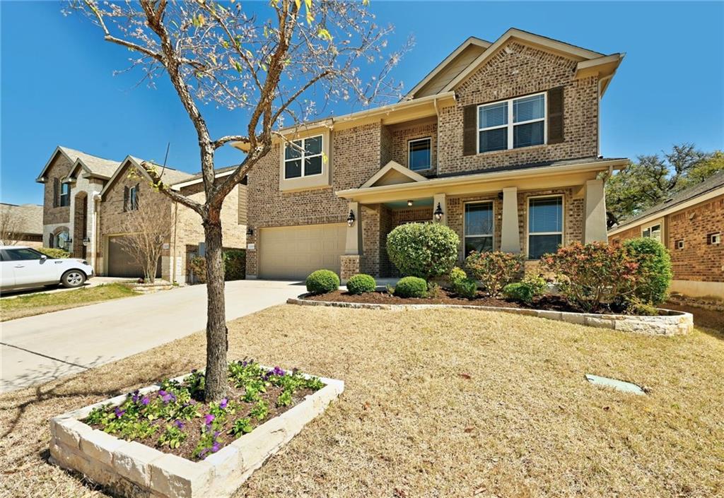 View 12309 Madero Dr in Enclave at Estancia 12309 Madero Dr - front exterior - Luxury home in Enclave at Estancia, Austin, TX