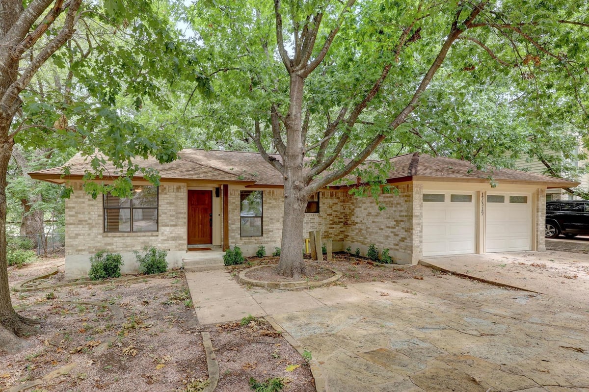 View 12319 N Double Tree LN in Village 02 At Anderson Mill 12319 N Double Tree LN - front exterior - Luxury home in Village 02 At Anderson Mill, Austin, TX