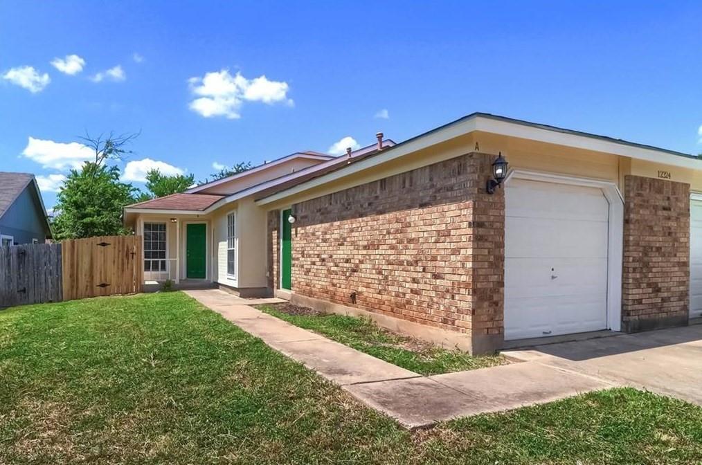 View 12324 Dellrey Dr Unit #A in Village At Walnut Creek Ph 02 Sec 10 Ame 12324 Dellrey Dr Unit #A - front exterior - Luxury home in Village At Walnut Creek Ph 02 Sec 10 Ame, Austin, TX