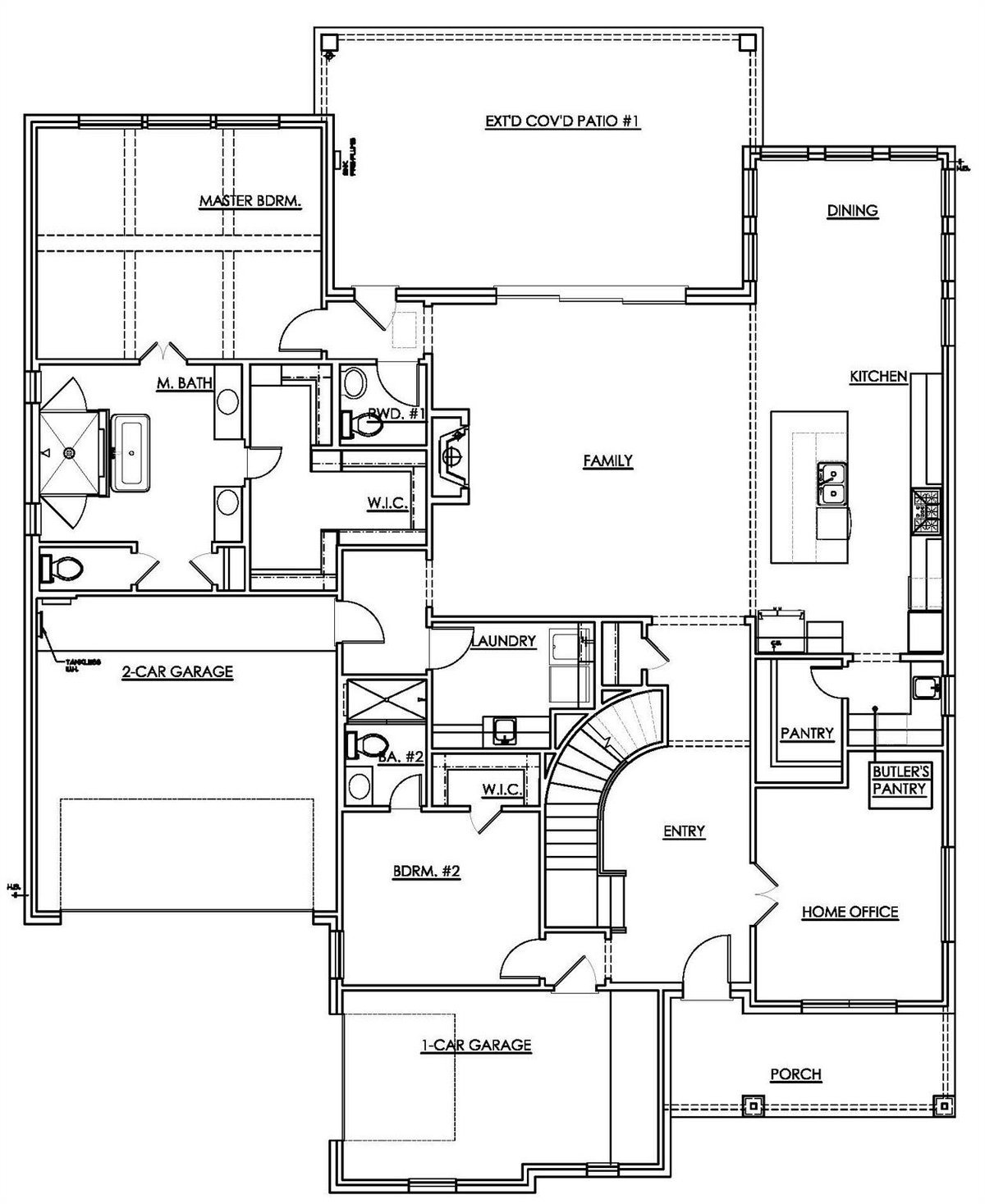 Living area at 1233 Stormy Dr - 4 bed 3 bath home
