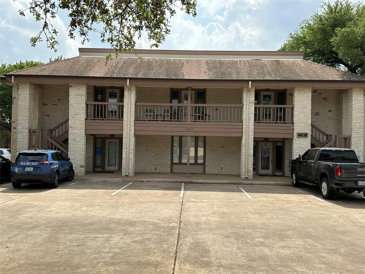 View 12343 Hymeadow Dr Unit #3B in Hymeadow Office Park Condos 12343 Hymeadow Dr Unit #3B - front exterior - Luxury home in Hymeadow Office Park Condos, Austin, TX