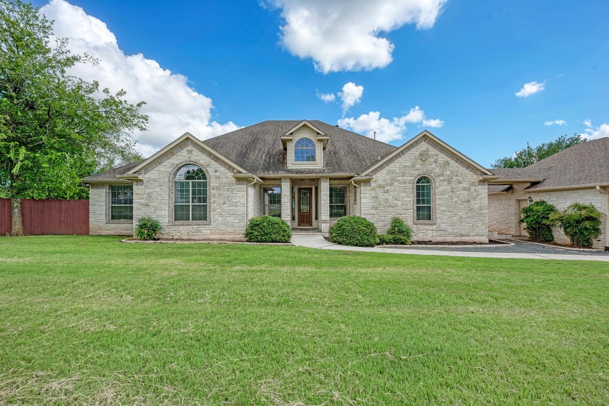 View 1238 Little Bear RD in Elliott Ranch Ph 04 1238 Little Bear RD - front exterior - Luxury home in Elliott Ranch Ph 04, Buda, TX