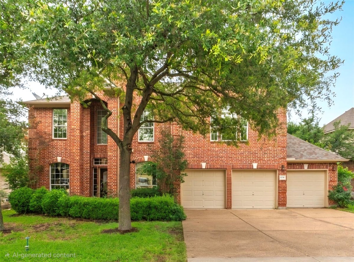 1239 Pine Forest CIR - front exterior - Luxury home in Lake Forest, Round Rock, TX