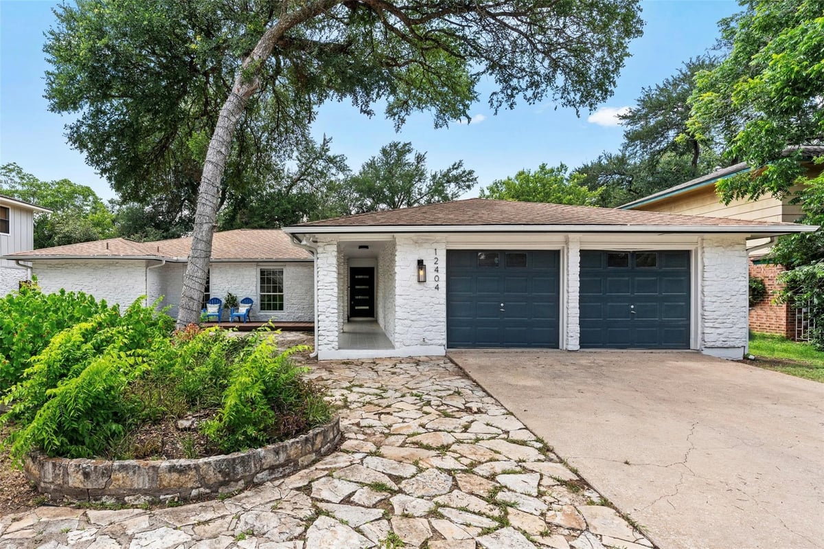 View 12404 Burlywood TRL in Anderson Mill/Deerbrook Village 12404 Burlywood TRL - front exterior - Luxury home in Anderson Mill/Deerbrook Village, Austin, TX