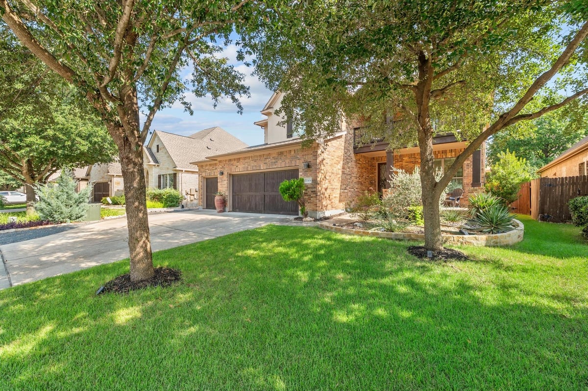 View 12404 Mediterra PL in River Dance Ph 7-A 12404 Mediterra PL - front exterior - Luxury home in River Dance Ph 7-A, Austin, TX