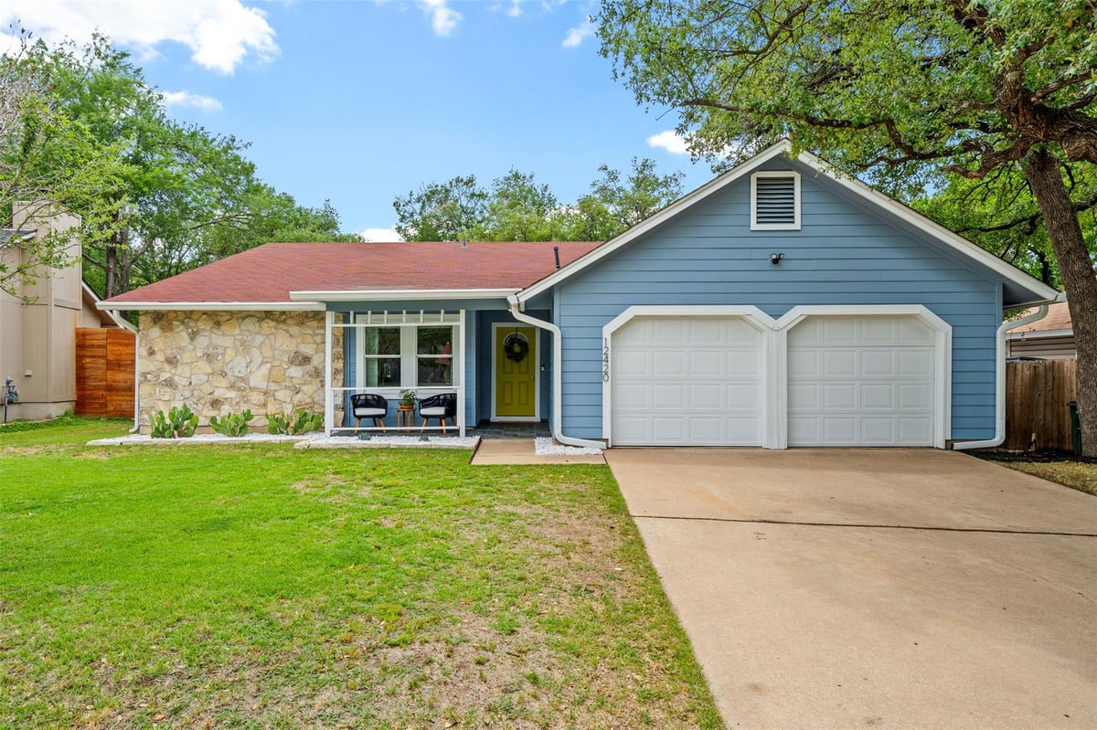 View 12420 Cassady Dr in Milwood Sec 07 12420 Cassady Dr - front exterior - Luxury home in Milwood Sec 07, Austin, TX