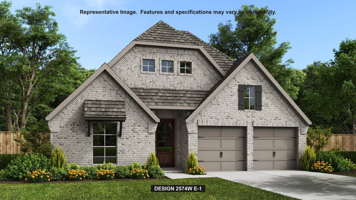 View 125 Burke ST in Santa Rita Ranch - Eldorado 125 Burke ST - front exterior - Luxury home in Santa Rita Ranch - Eldorado, Liberty Hill, TX