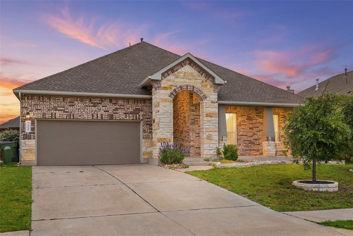 View 125 Callie WAY in Santa Rita Ranch 125 Callie WAY - front exterior - Luxury home in Santa Rita Ranch, Liberty Hill, TX