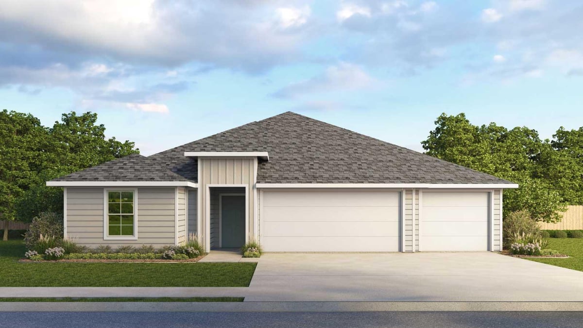 125 Great Northern DR - front exterior - Luxury home in RAILHEAD, Cedar Creek, TX