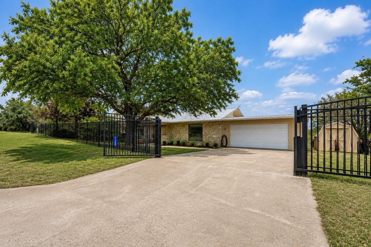 View 125 Winding WAY in sunrise beach 125 Winding WAY - front exterior - Luxury home in sunrise beach, Sunrise Beach, TX