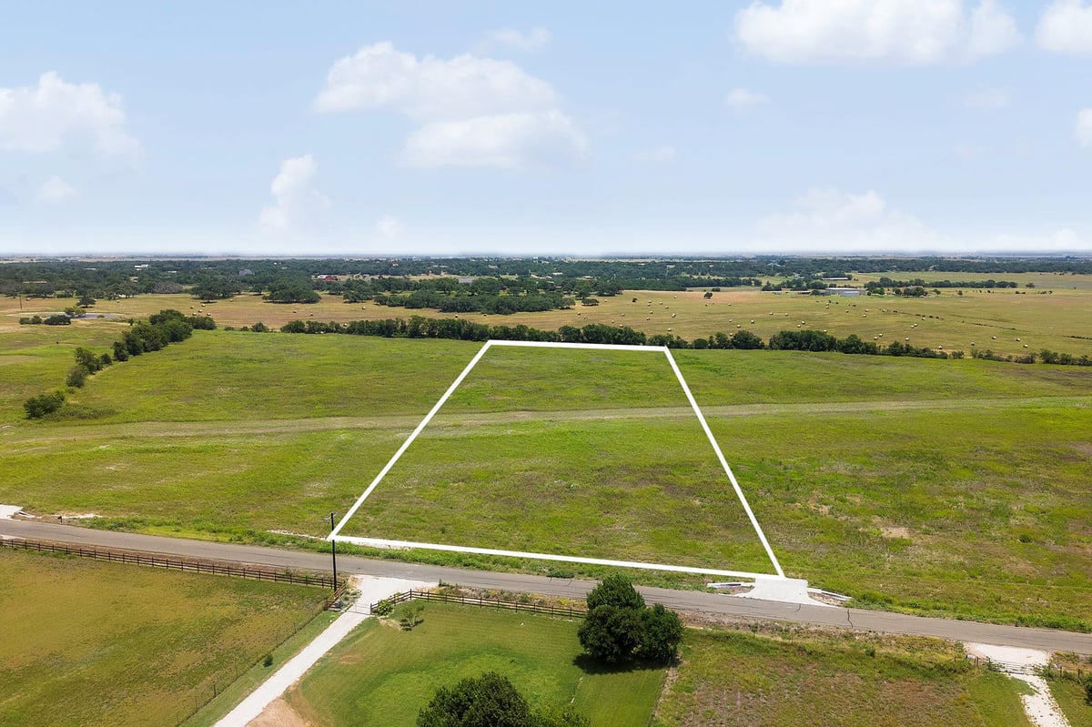 1250 County Road 153 - Lot 9 - front exterior - Luxury lot in Weir View Estates, Georgetown, TX