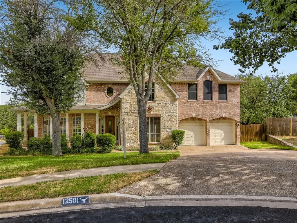 View 12501 Alberta Ridge Trl in Parke Sec 07 12501 Alberta Ridge Trl - front exterior - Luxury home in Parke Sec 07, Austin, TX