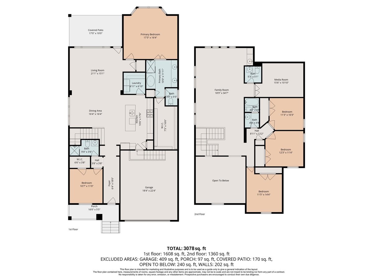 Kitchen at 12506 Ayrshire Way Unit #75 - 5 bed 3 bath home