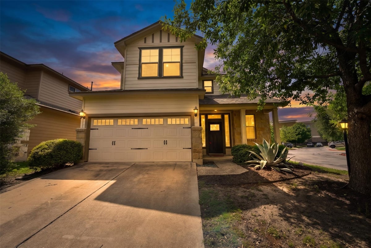 View 12508 Piper Ct in Pecan Park Garden Estates 12508 Piper Ct - front exterior - Luxury home in Pecan Park Garden Estates, Austin, TX