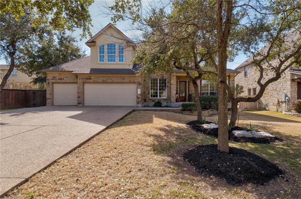 View 12512 Alcanza Dr in Meridian Sec D Ph 02 12512 Alcanza Dr - front exterior - Luxury home in Meridian Sec D Ph 02, Austin, TX