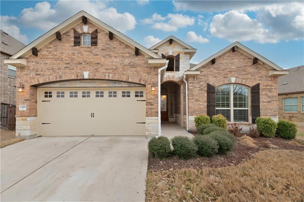 View 12520 Black Hills Dr in Bridges Of Bear Creek Ph 1 Se 12520 Black Hills Dr - front exterior - Luxury home in Bridges Of Bear Creek Ph 1 Se, Austin, TX