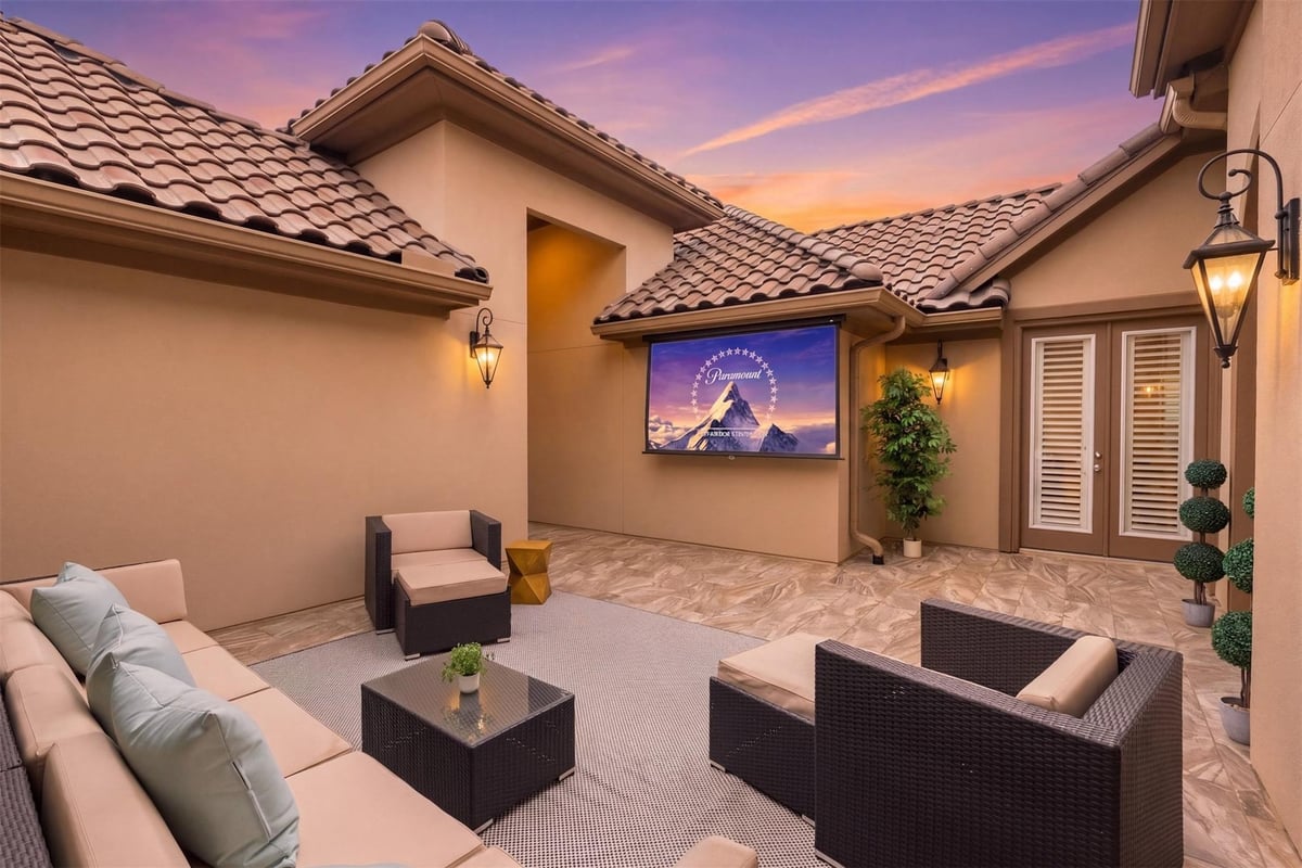 Living area at 12525 Evening Star Pass - 5 bed 4 bath home