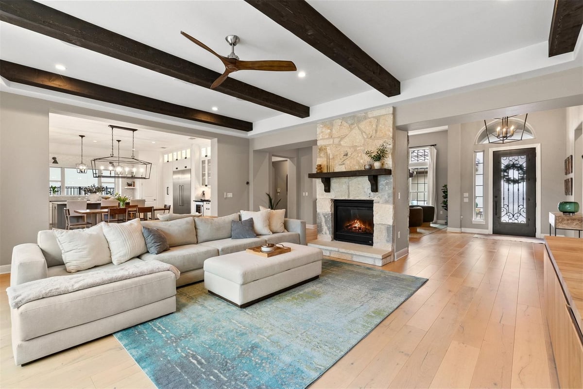 Primary bedroom at 12525 Evening Star Pass - 5 bed 4 bath home