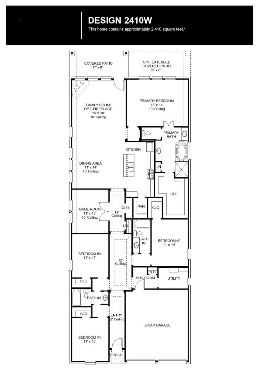 Kitchen at 126 Basket Flower Loop - 4 bed 3 bath home
