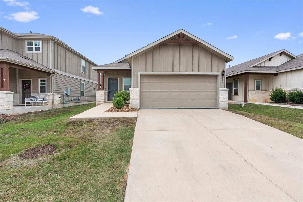 View 126 Boxwood Dr in Sunfield Ph Two Sec Twelve 126 Boxwood Dr - property photo 1 - Luxury home in Sunfield Ph Two Sec Twelve, Buda, TX