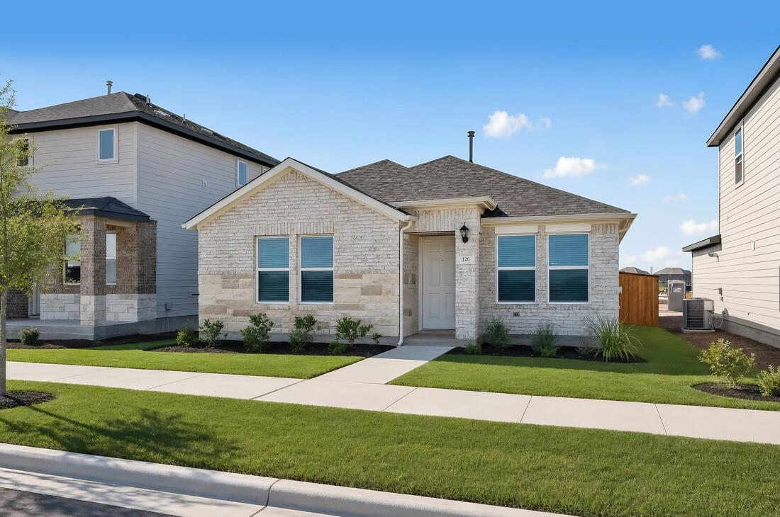 View 126 Christy ST in Emory Crossing 126 Christy ST - property photo 1 - Luxury home in Emory Crossing, Hutto, TX