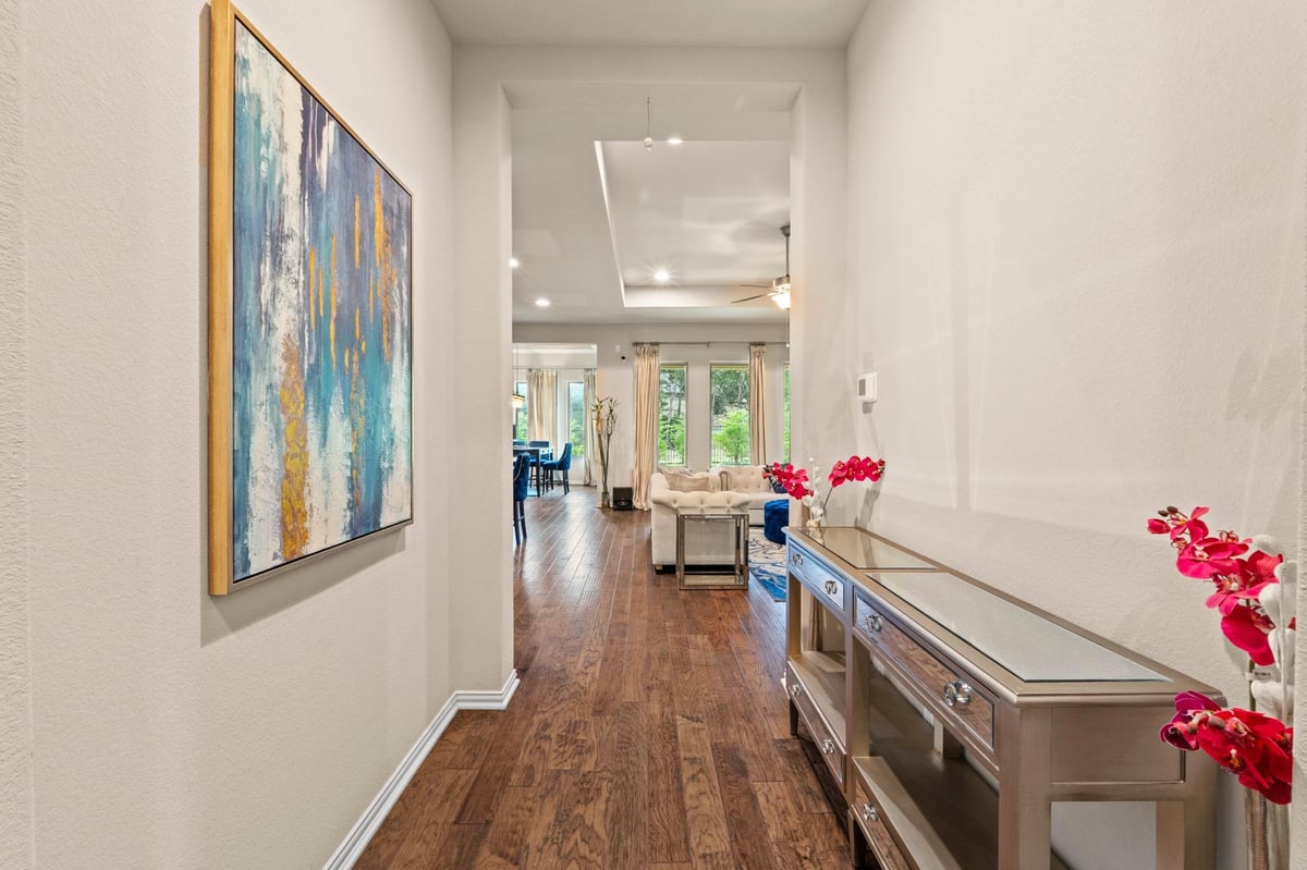 Living area at 126 Medina Hills Ct - 4 bed 3 bath home