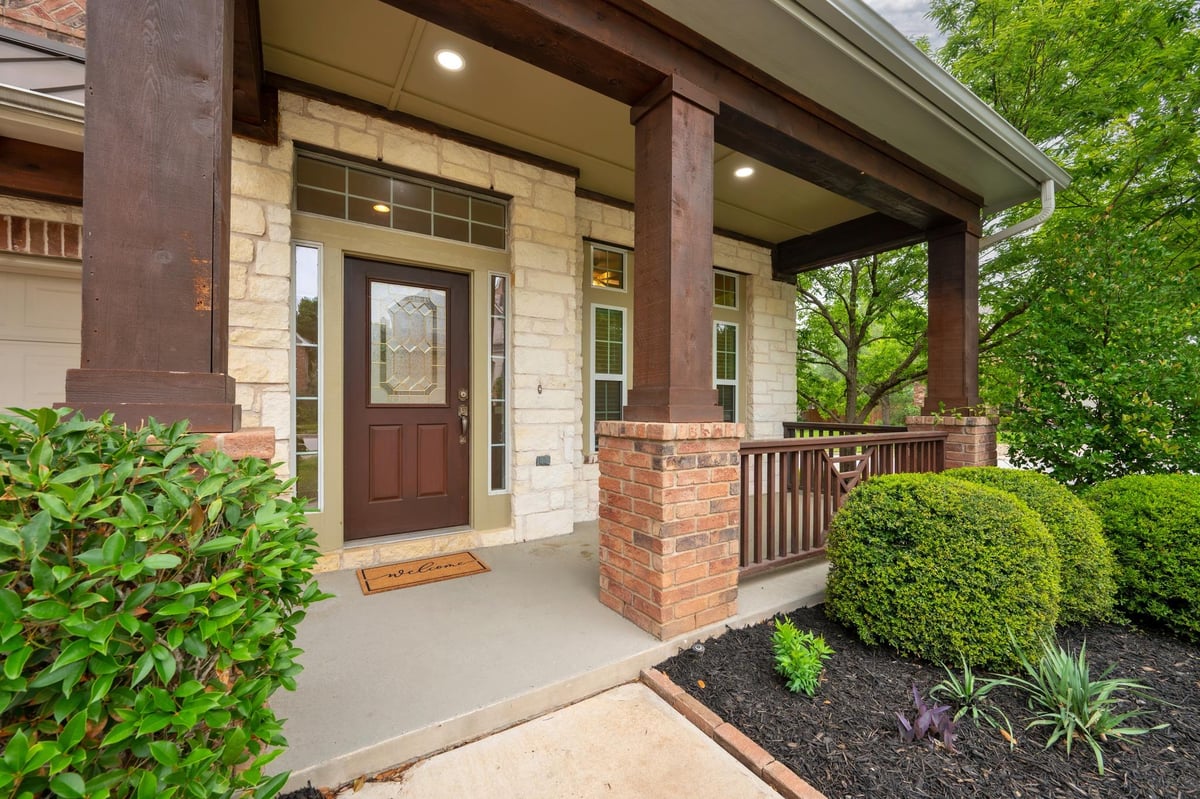 View 12600 Lee Park Ln in Steiner Ranch Parkside 12600 Lee Park Ln - front exterior - Luxury home in Steiner Ranch Parkside, Austin, TX