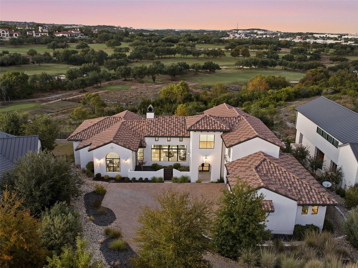 12625 Maidenhair, Unit #31 - front exterior - Luxury home in Spanish Oaks, Austin, TX