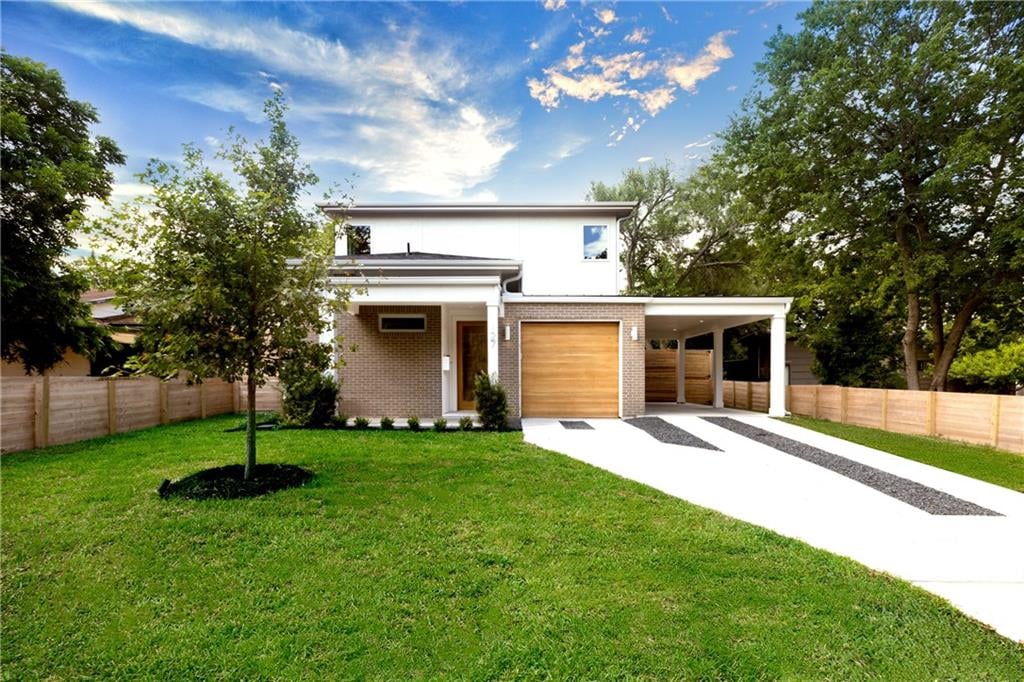 View 127 Frederick ST in Brinwood Sec 02 127 Frederick ST - front exterior - Luxury home in Brinwood Sec 02, Austin, TX