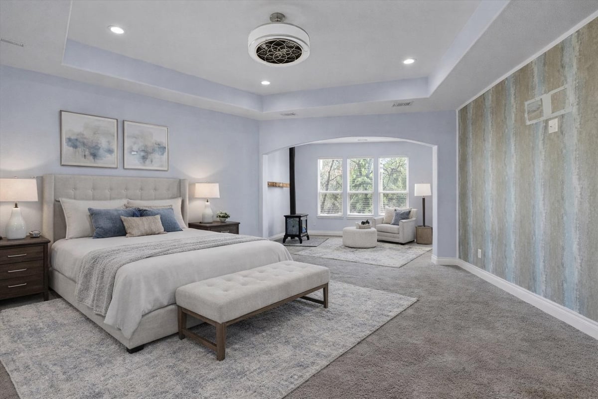 Primary bedroom at 127 Medlar Dr - 5 bed 3 bath home