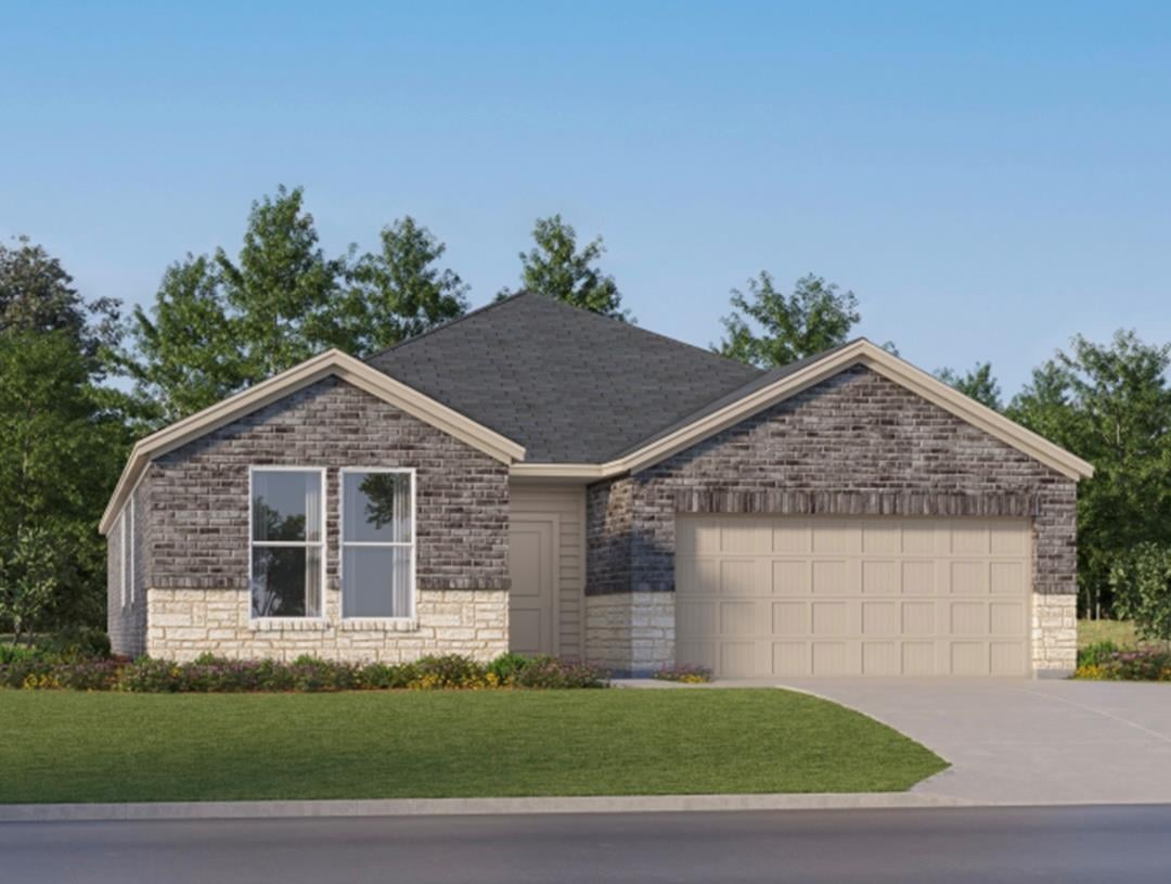 View 127 Rodney Boat Rd in Waterstone 127 Rodney Boat Rd - front exterior - Luxury home in Waterstone, Kyle, TX