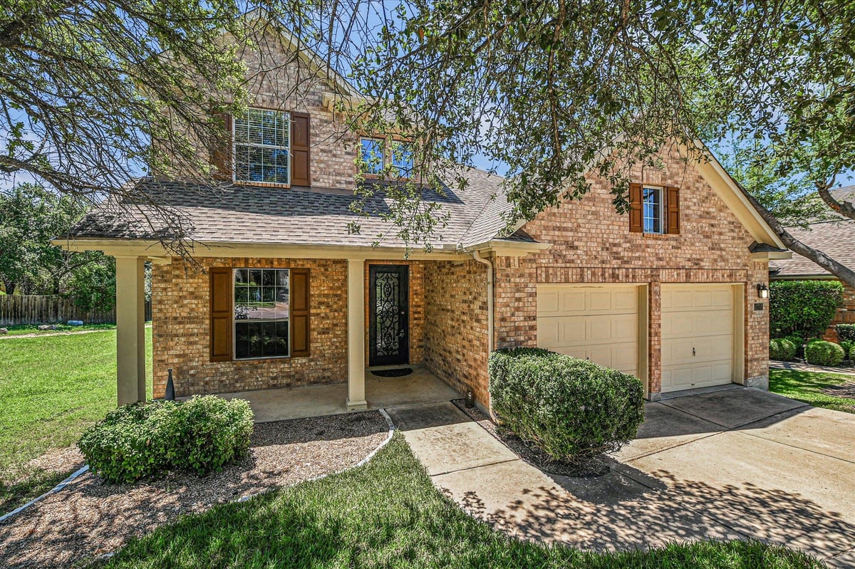 12701 Appaloosa Chase Dr - front exterior - Luxury home in Steiner Ranch Ph 01 Sec 06B, Austin, TX