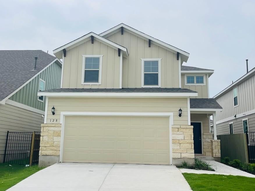 View 128 Banyon Dr in Santa Rita Ranch 128 Banyon Dr - front exterior - Luxury home in Santa Rita Ranch, Liberty Hill, TX