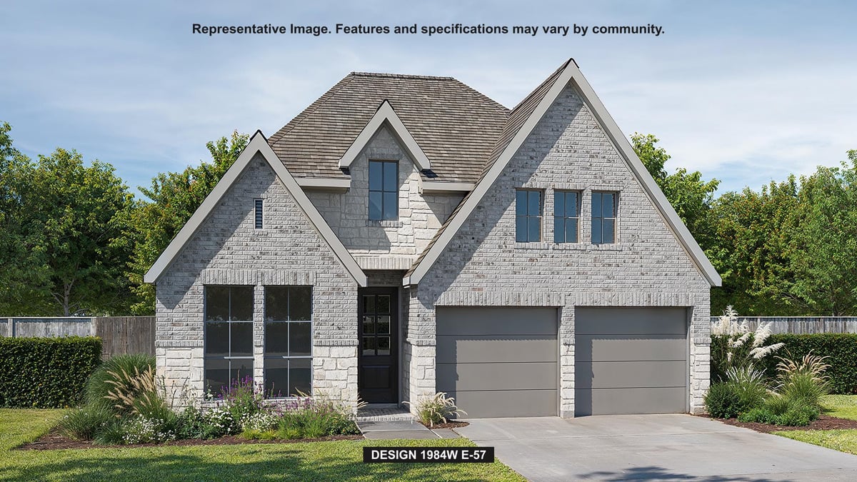128 Bright Light WAY - front exterior - Luxury home in Woodside, Georgetown, TX