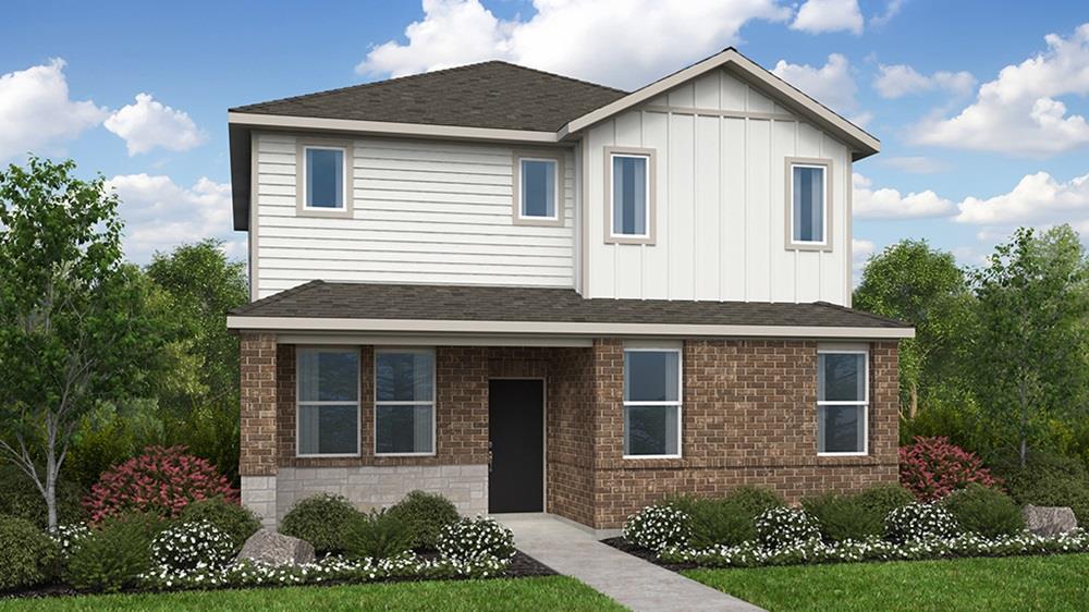 View 128 Christy ST in Emory Crossing 128 Christy ST - front exterior - Luxury home in Emory Crossing, Hutto, TX