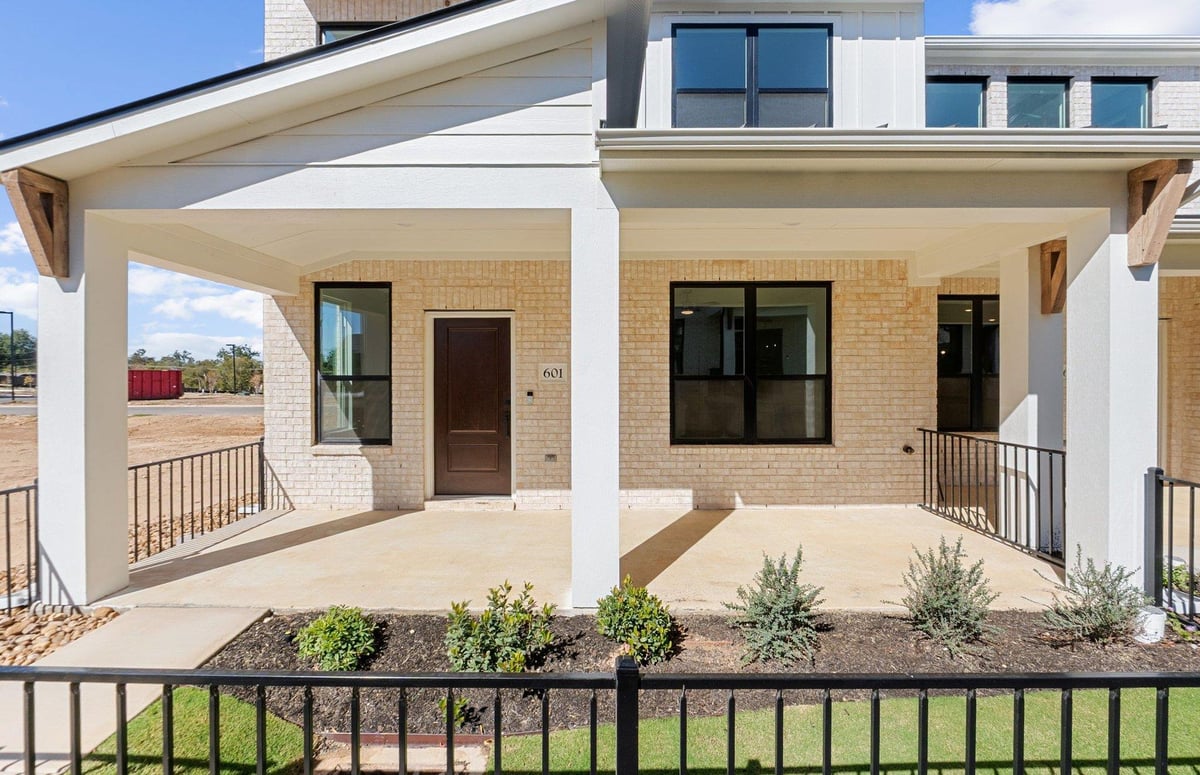 View 1280 E Main St Unit #601 in Monarch on Main 1280 E Main St Unit #601 - front exterior - Luxury home in Monarch on Main, Round Rock, TX