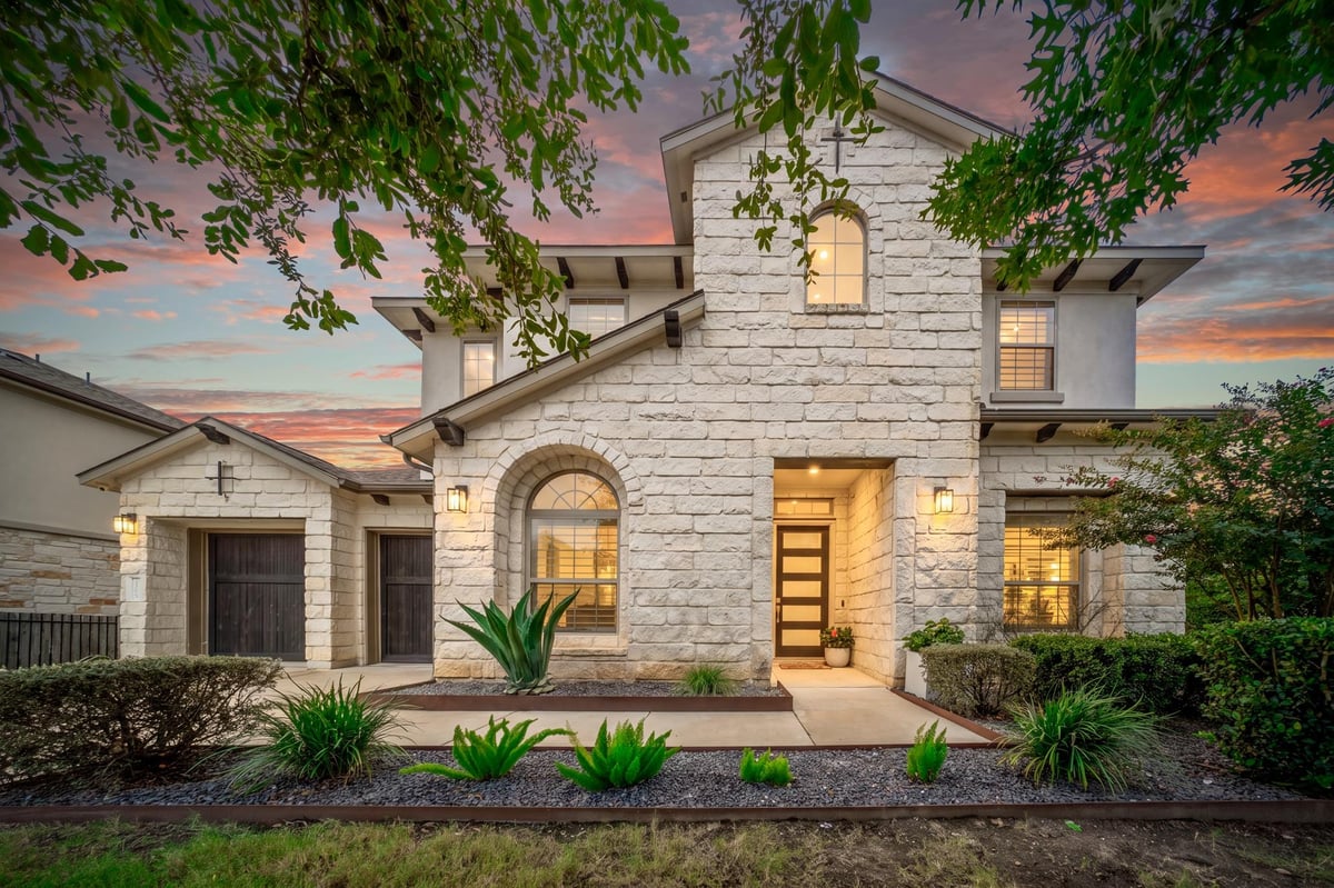 View 12800 Veronese DR in Avana Ph Two Sec Two 12800 Veronese DR - front exterior - Luxury home in Avana Ph Two Sec Two, Austin, TX