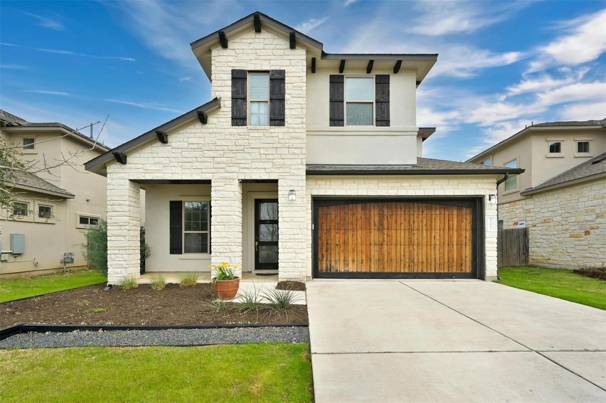 View 12817 Gandia Dr in Avana Ph One Sec Six 12817 Gandia Dr - front exterior - Luxury home in Avana Ph One Sec Six, Austin, TX