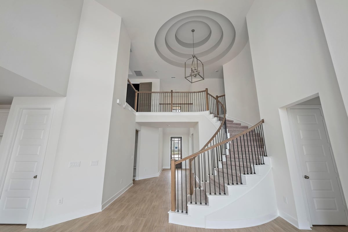 Living area at 129 Cloverton Cres - 4 bed 3 bath home