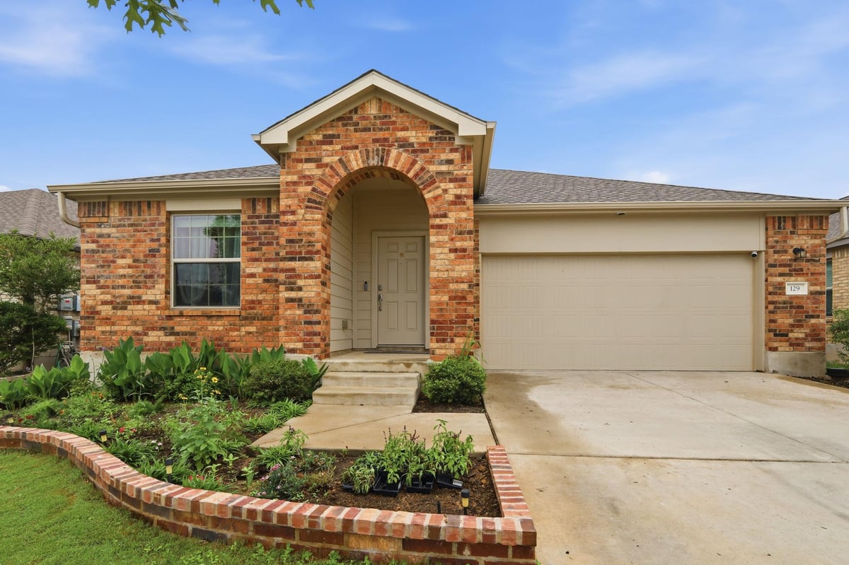 View 129 Esparza DR in The Colony Mud 1A, Sec 1, 129 Esparza DR - front exterior - Luxury home in The Colony Mud 1A, Sec 1,, Bastrop, TX
