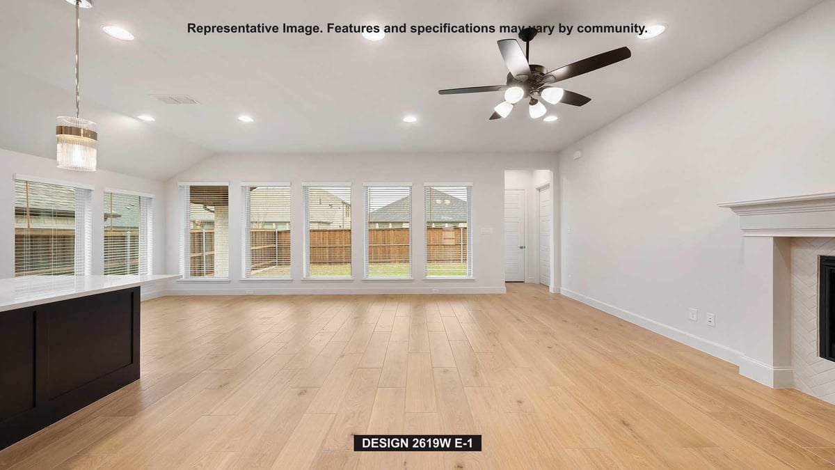 Primary bedroom at 129 Red Pecan Way - 4 bed 3 bath home