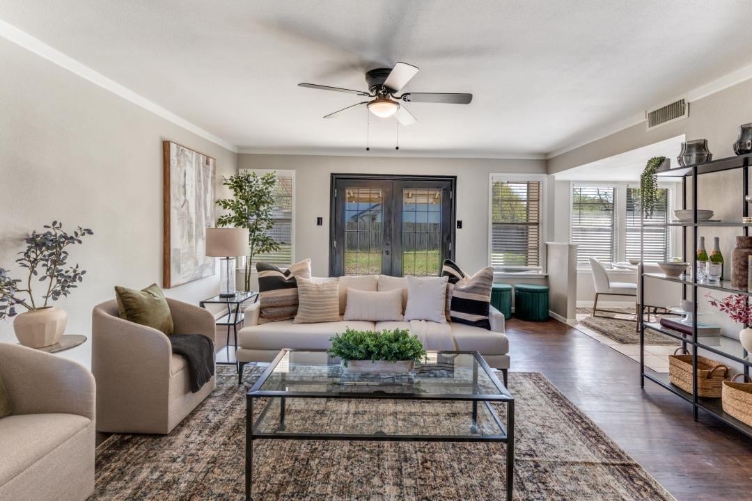 Primary bedroom at 12901 Lamplight Village Ave - 3 bed 3 bath home