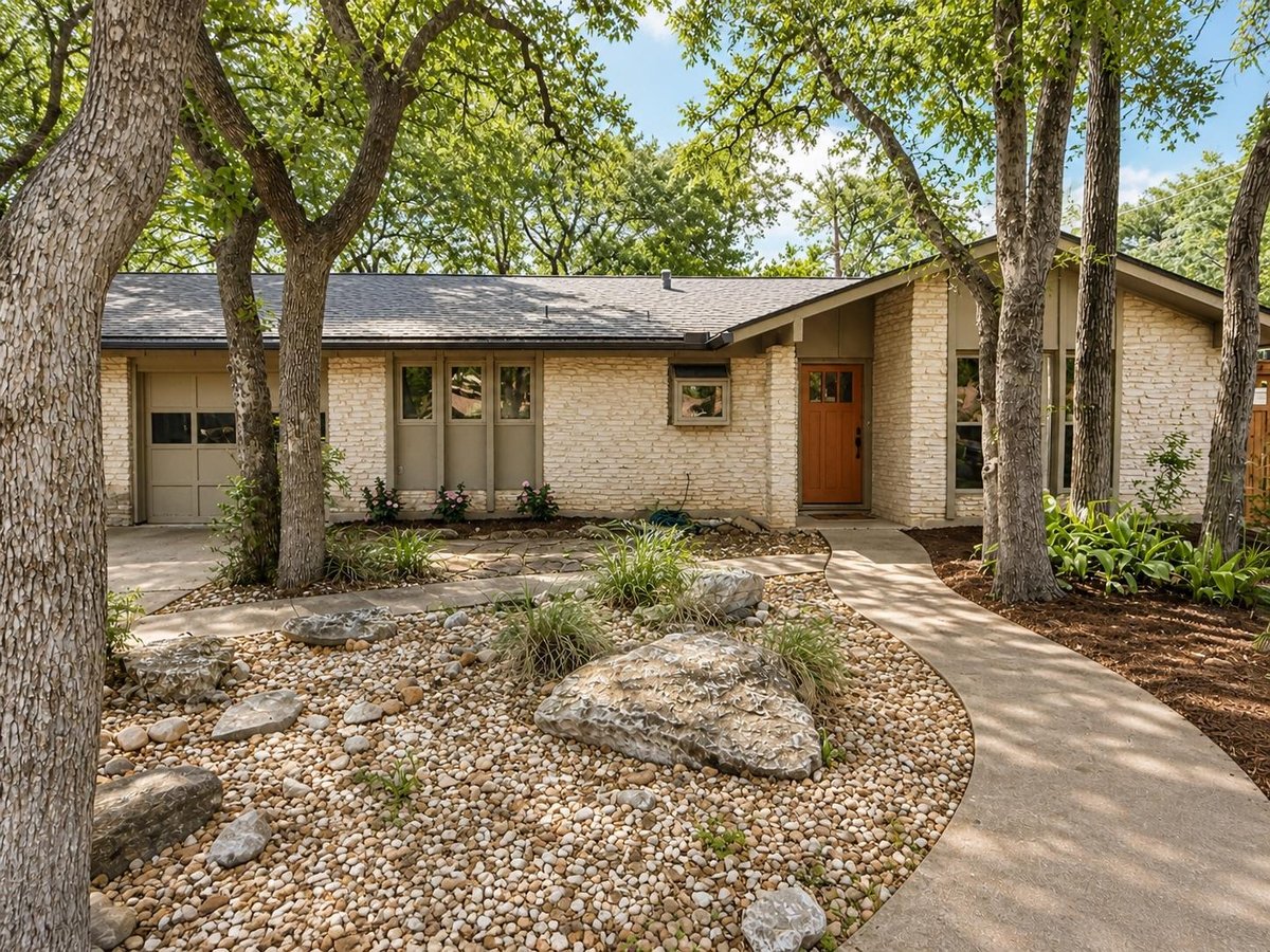 View 12904 Trailwood RD in Northwood 12904 Trailwood RD - front exterior - Luxury home in Northwood, Austin, TX