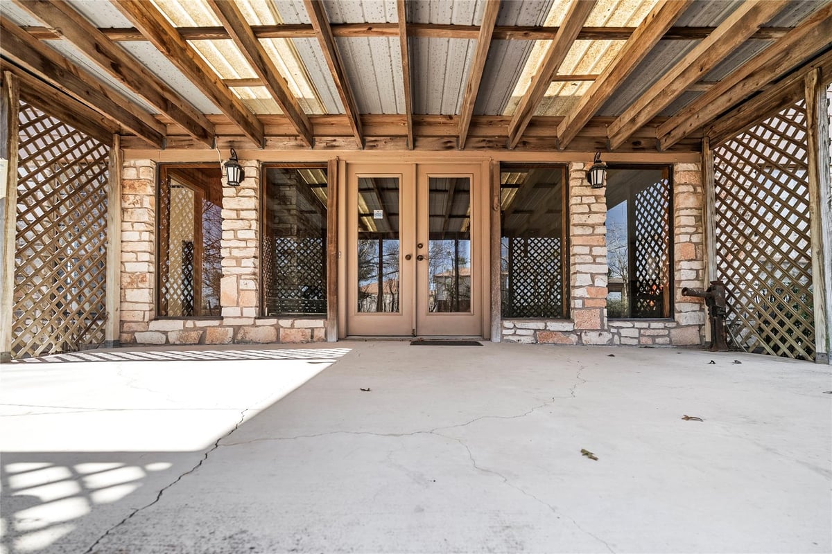 View 12914 Pfluger Berkman Rd 12914 Pfluger Berkman Rd - front exterior - Luxury home in Coupland, TX